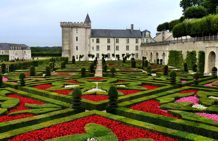 Les jardins du château de Villandry